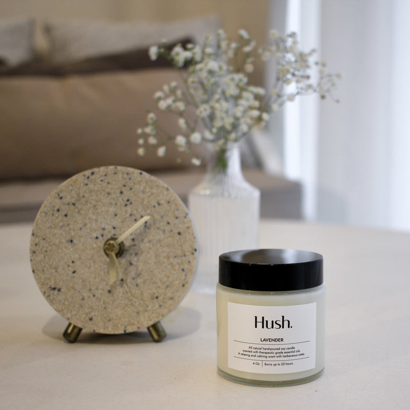 Lavender Essential Oil Candle