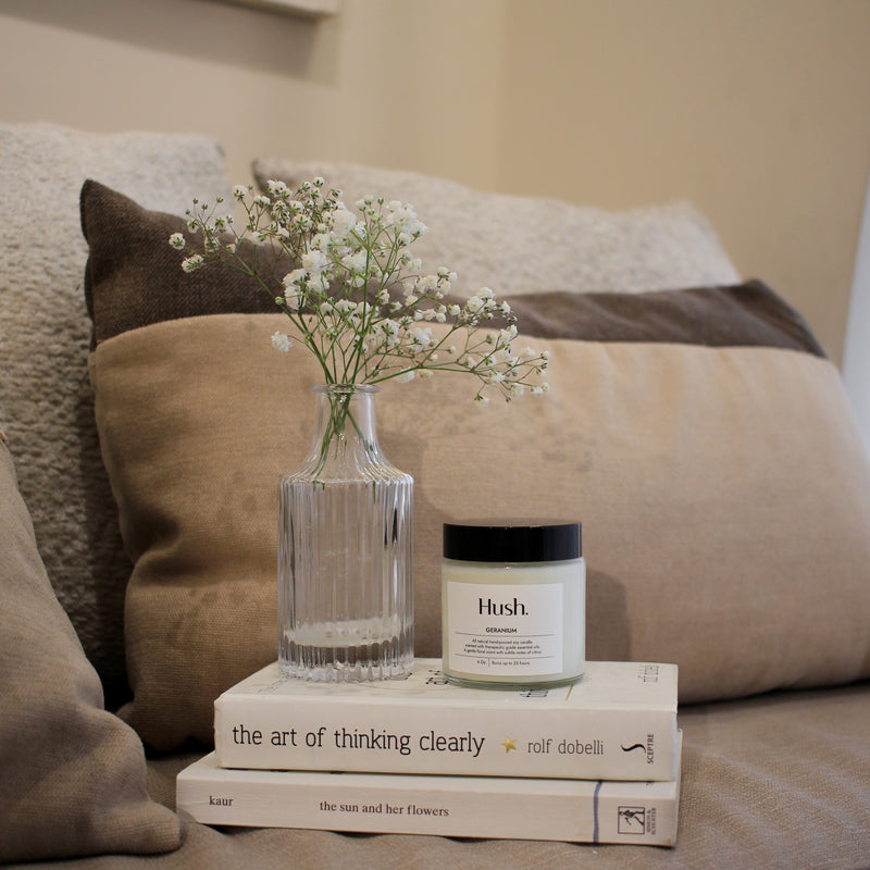 Geranium Essential Oil Candle